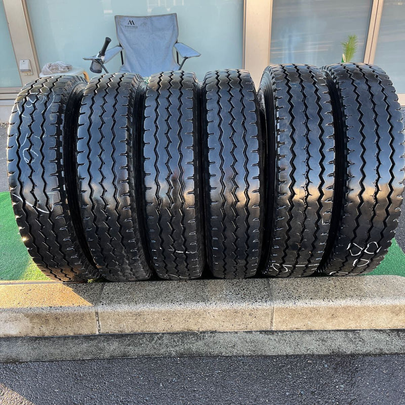 225/80R17.5 BRIDGESTONE, リブラグ　激安美品　6本セット：34000円