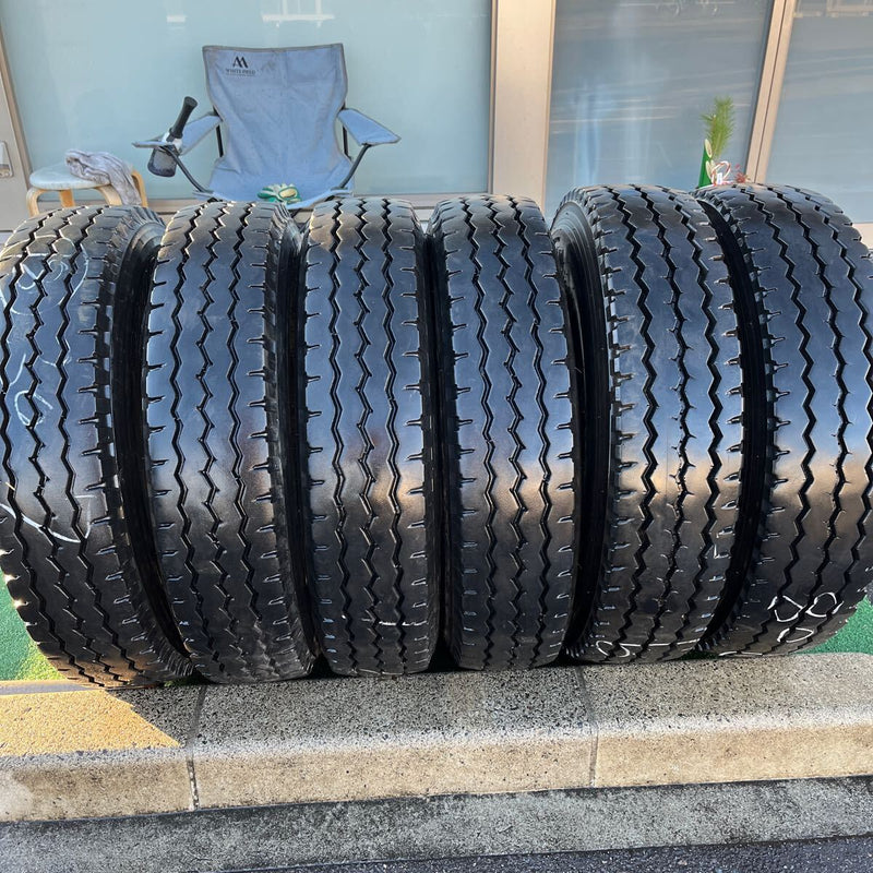 225/80R17.5 BRIDGESTONE, リブラグ　激安美品　6本セット：34000円