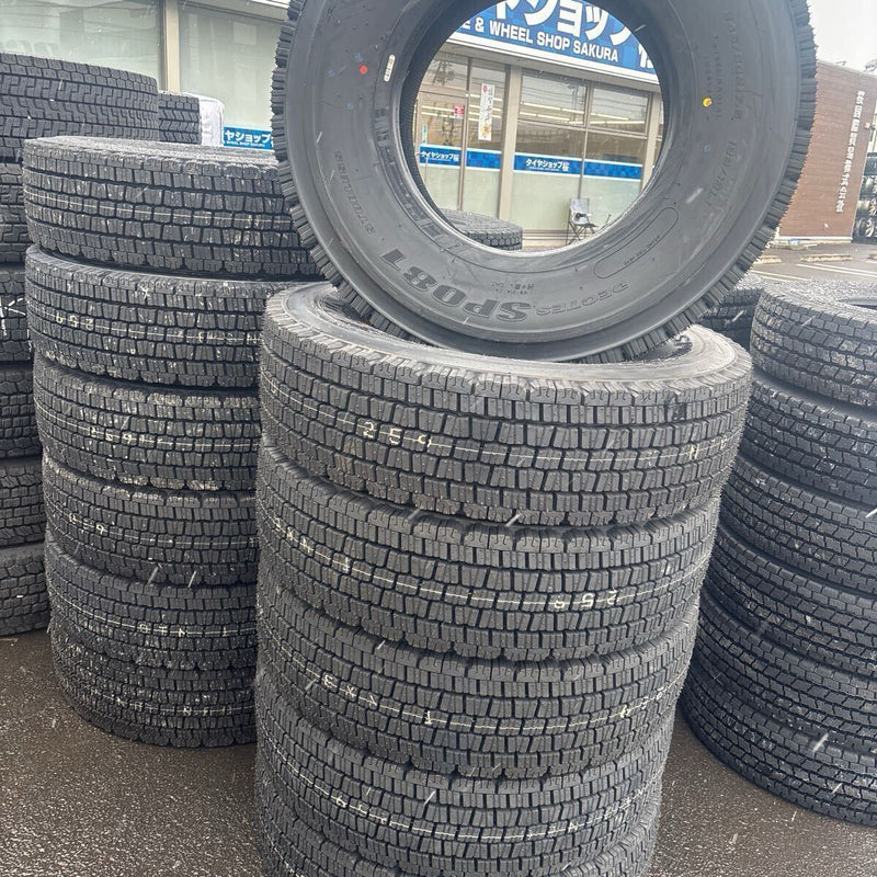 245/80R17.5 新品地山　2024年製 ダンロップSP081激安美品　　6本セット：145000円 未使用
