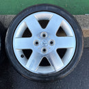 165/50R15 TOYO DRB ダイハツ純正ホイール付！　中古夏タイヤ 軽用　4本セット:18000円