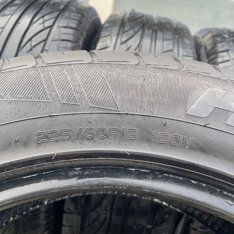 225/60R18 、夏タイヤ　2021年製UP 激安美品　4本セット:20000円
