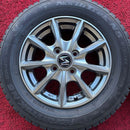 145/80R13 中古冬タイヤホイール付！　4本セット:19000円