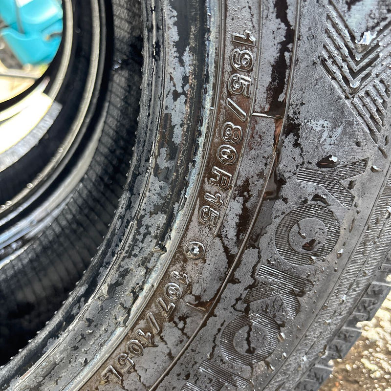 ヨコハマ 195/80R15 IG91 中古冬タイヤ 4本:19000円