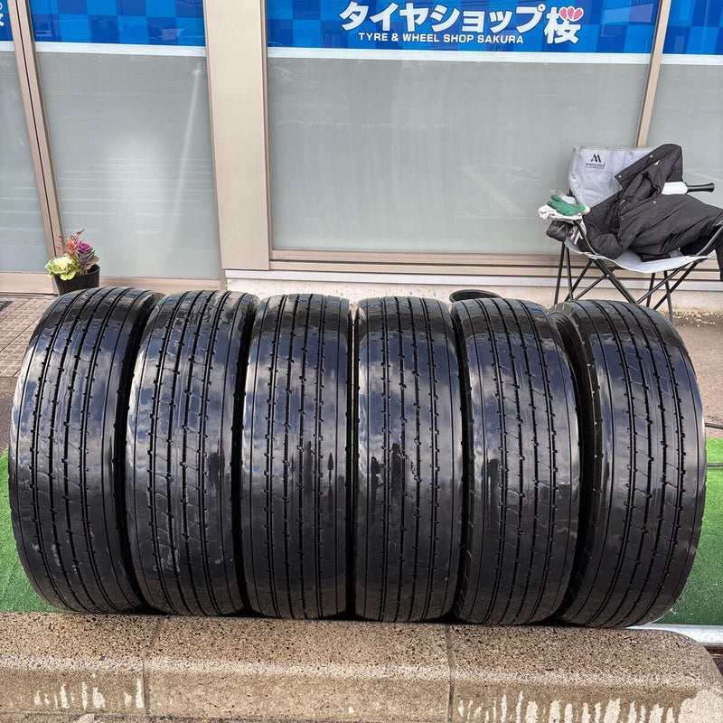 215/70R17.5 BRIDGESTONE R173 2020年製　中古地山　夏タイヤ　6本セット：35000円