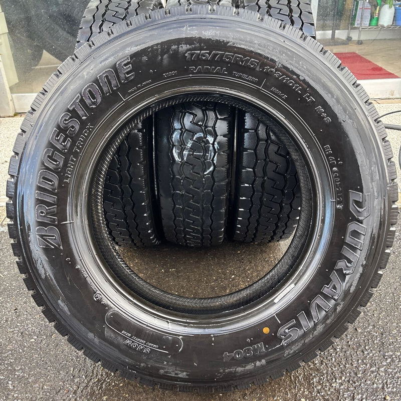 ブリヂストン 175/75R15 M804 深溝 中古MIXタイヤ4本セット:17000円