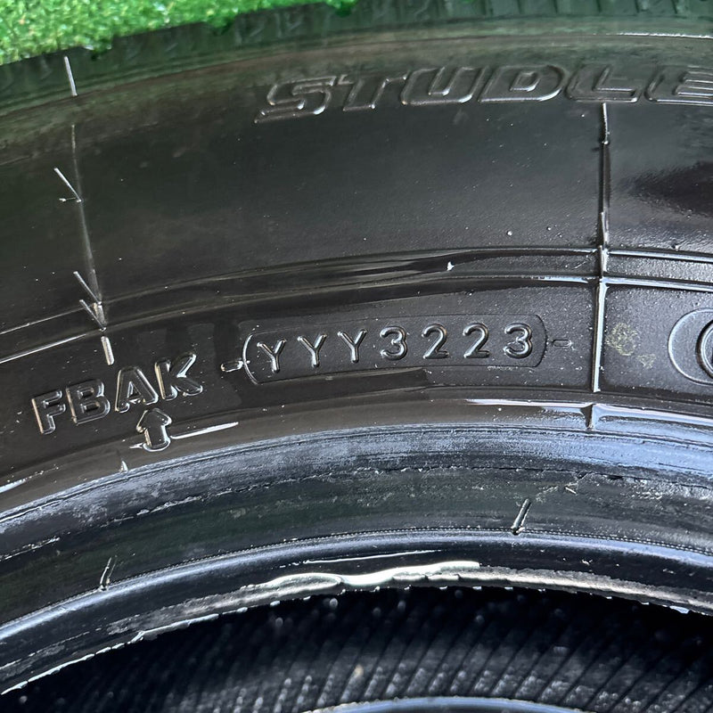 225/75R16 12PR YOKOHAMA IG91 2023年製 中古地山　スタッドレス　4本セット：19000円