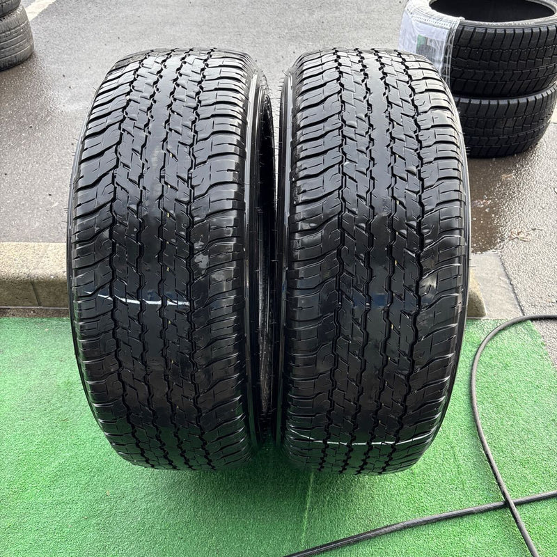 265／65R17 DUNLOP GRANDTREK AT25 中古夏タイヤ　2本セット:9000円