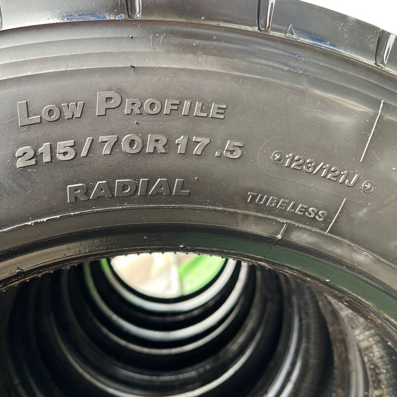 215/70R17.5 123/121 LT, BRIDGESTONE, R173 中古タテ溝　2020年製 激安美品　　6本セット：42000円