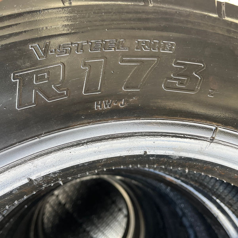 215/70R17.5 BRIDGESTONE, R173 中古タテ溝 激安美品 6本セット