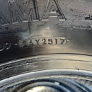 225/80R7.5 YOKOHAMA, RY237 中古タテ溝　　激安美品　4本セット：20000円