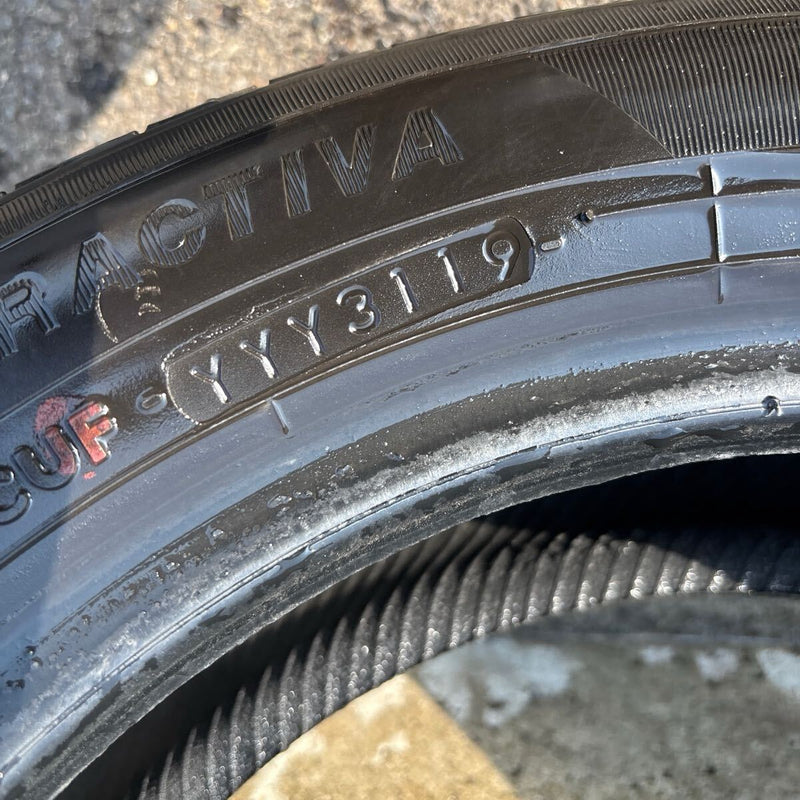 155/65R13 PRACTIVA 中古　ノーマルタイヤ　美品４本セット:11500円