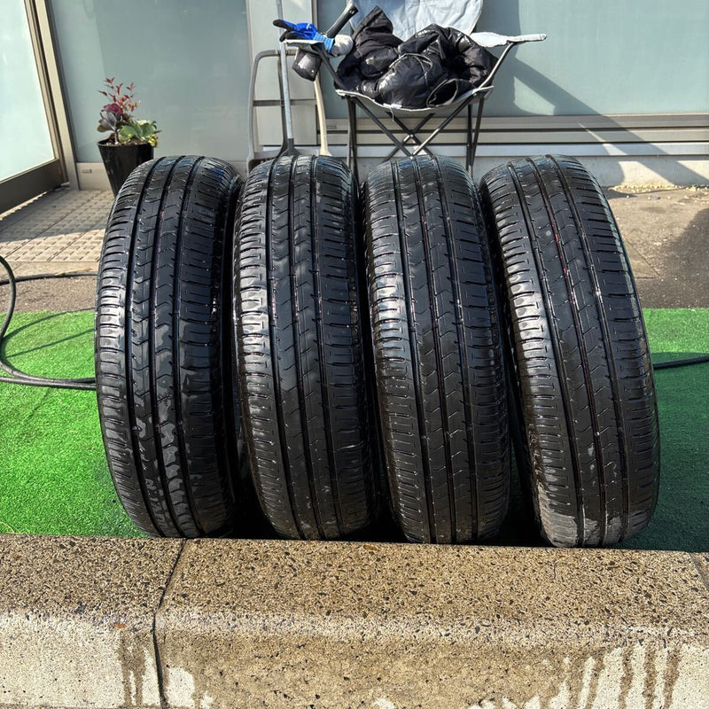 155/65R13 BRIDGESTONE NH100C 中古ノーマルタイヤ　美品４本セット:13000円