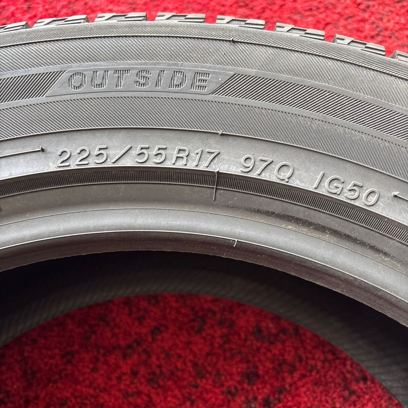 225/55R17 YOKOHAMA IG50PLUS 未使用品　スタッドレス　4本セット:52000円