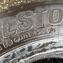 195/65R16 LT BRIDGESTONE R207A 2022年製 中古地山　タテ溝　6本セット：33000円