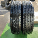 225/80R17.5 DUNLOP, SP670 中古ミックス　激安美品　2本セット：11000円