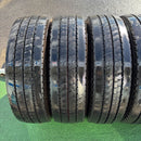 195/65R16 BRIDGESTONE R207A 地山　中古たて溝　６本セット:30000円