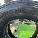 255/70R22.5 BRIDGESTONE, R225 中古タテ溝　　激安美品　2本セット：23000円