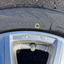 205/55R17 TOYO WINTER TRANPATH TX ホイール付き！ 中古冬タイヤ　4本セット:44000円