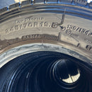 245/70R19.5 BRIDGESTONE, M888 バリ溝イボ付　2024年製 激安美品　8本セット：199800円