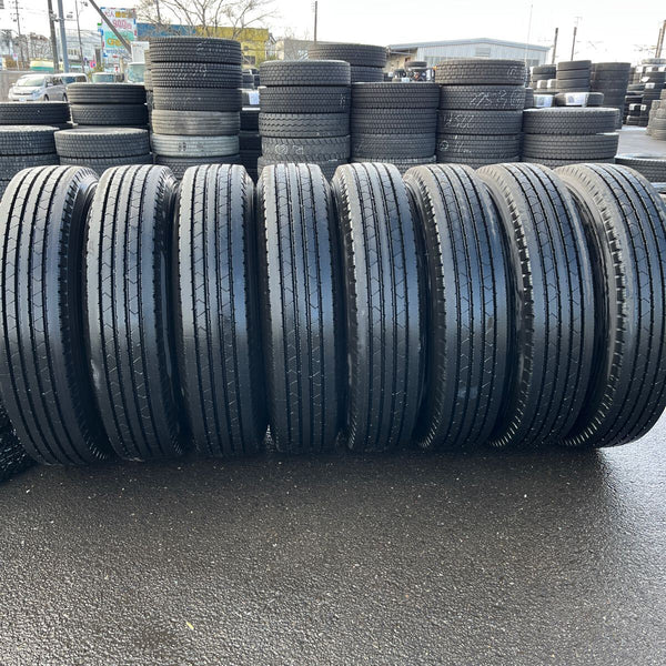 285/85R22.5 143/140J BRIDGESTONE, 2024年製 激安美品 8本セット 