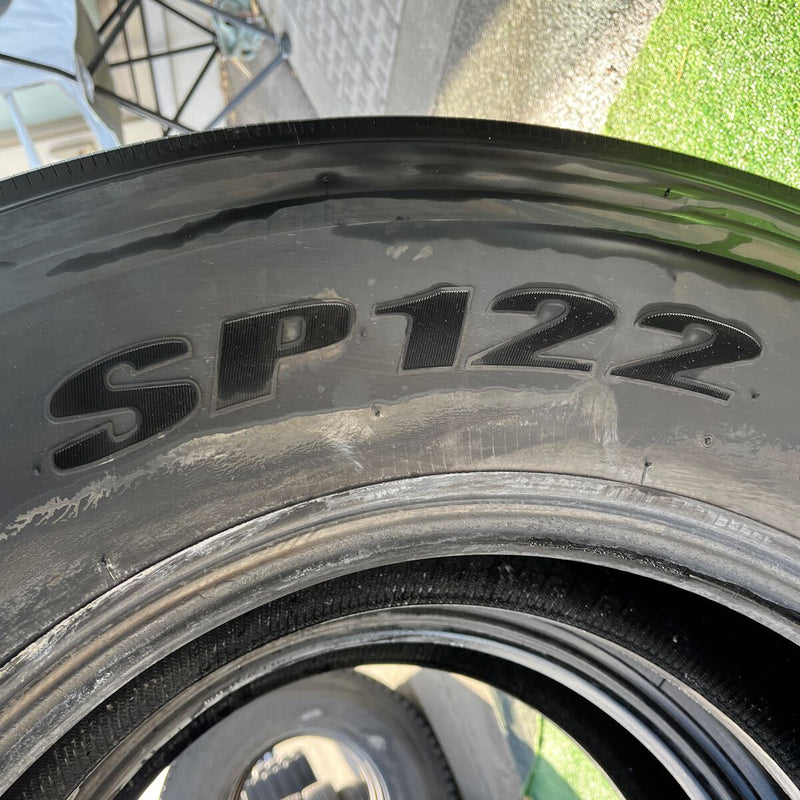 295/80R22.5 DUNLOP, SP122 激安美品　2本セット：38000円