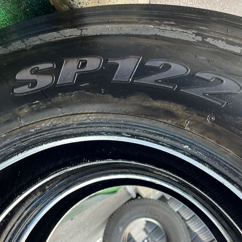 295/80R22.5 DUNLOP, SP122 中古　激安美品　2本セット：38500円