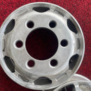 アルミホイール　17.5×6.00の6穴(225/80R 17.5或いは、225/90R 17.5などに使う)激安美品　2本セット：18000円