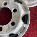 アルミホイール　17.5×6.00の6穴(225/80R 17.5或いは、225/90R 17.5などに使う)激安美品　2本セット：18000円