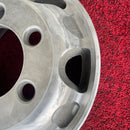 アルミホイール　17.5×6.00の6穴(225/80R 17.5或いは、225/90R 17.5などに使う)激安美品　2本セット：18000円