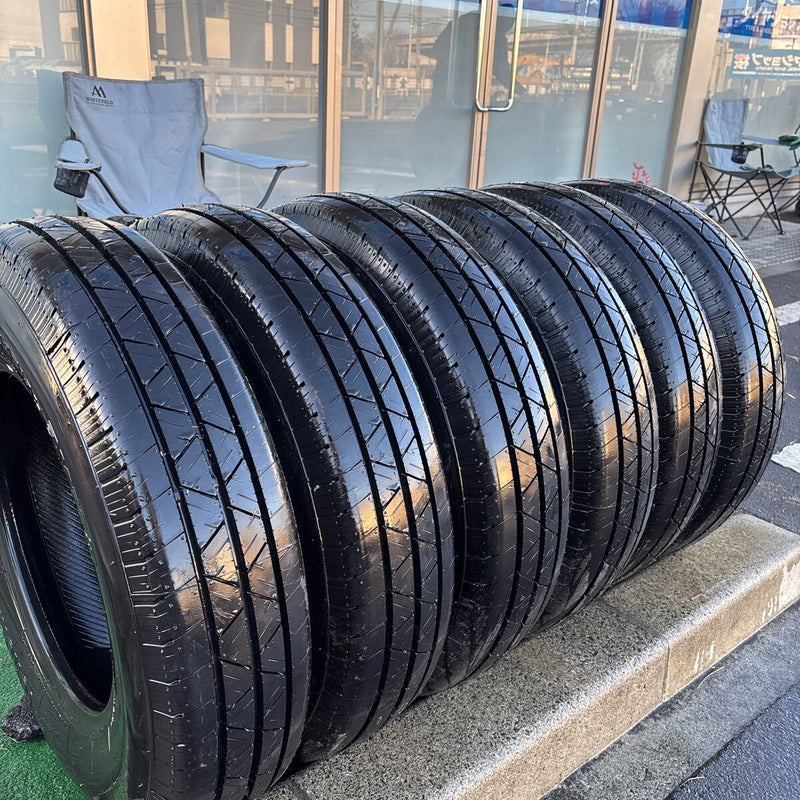 195/85R16 114/112N YOKOHAMA RY118 中古たて溝　6本セット:48000円