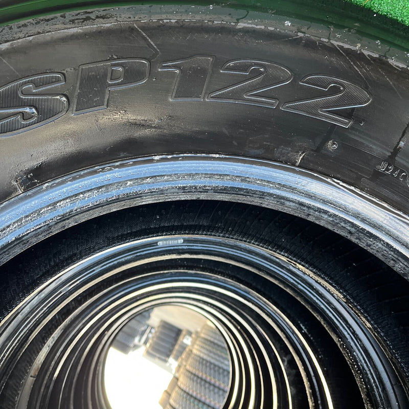 295/80R22.5 DUNLOP, SP122 激安美品　　6本セット：108000円