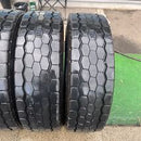 245/70R19.5 DUNLOP SP638 2024年製　地山　ミックスタイヤ　4本セット：60000円