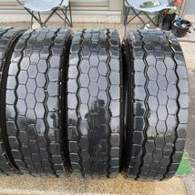 245/70R19.5 DUNLOP SP638 2024年製　地山　ミックスタイヤ　ほぼ新品　6本セット：92000円