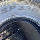 275/80R22.5 DUNLOP, SP330 激安美品　　2024年製 8本セット：187000円