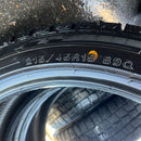 215/45R18 DUNLOP WM03 中古スタッドレス　2本セット:10000円