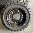 15×4、1/2-8/3.00 ホイール付きタイヤ　ほぼ新品　イボ付　ダンロップ　1本セット:10000円