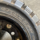 15×4、1/2-8/3.00 ホイール付きタイヤ　ほぼ新品　イボ付　ダンロップ　1本セット:10000円