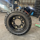 15×4、1/2-8/3.00 ホイール付きタイヤ　ほぼ新品　イボ付　ダンロップ　1本セット:10000円