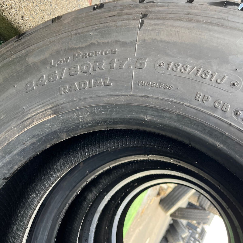 245/80R17.5 BRIDGESTONE, R173 激安美品　2023年製 4本セット：43000円