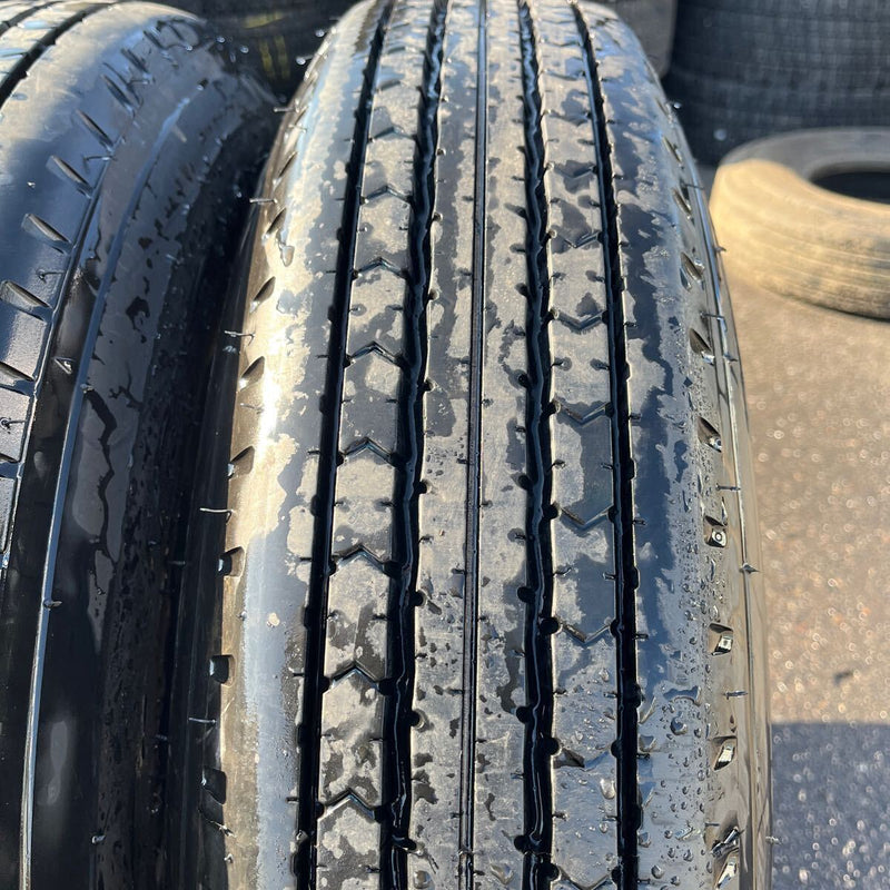 225/80R17.5 DUNLOP, SP110 2022年製 激安美品　4本セット：24000円