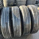 225/80R17.5 DUNLOP, SP110 2022年製 激安美品　4本セット：24000円