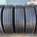 275/80R22.5 BRIDGESTONE M801 中古再生　ミックスタイヤ　8本セット:104000円