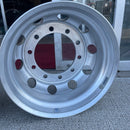 アルミホイール　22.5×7.50の10穴(11R22.5或いは、275/80R22.5などに使う)激安美品　2本セット：34000円