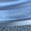 アルミホイール　22.5×7.50の10穴(11R22.5或いは、275/80R22.5などに使う)激安美品　2本セット：34000円