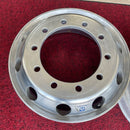 アルコア　アルミホイール 22.5×7.50. の10穴（11R22.5や275/80R22.5などに使用）2本セット:35000円