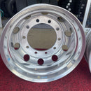アルコア　アルミホイール 22.5×7.50. の10穴（11R22.5や275/80R22.5などに使用）2本セット:35000円