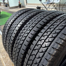 155/80R14 88/86N LT BRIDGESTONE中古スタッドレスタイヤ4本セット:14000円