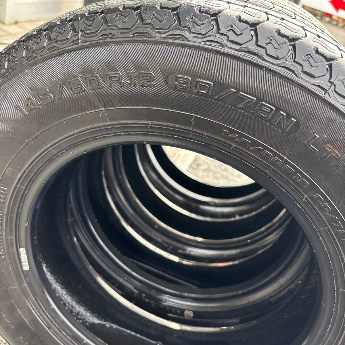 145/80R12 80/78 ヨコハマ LT 中古夏タイヤ 4本:8000円 | 桜国際貿易