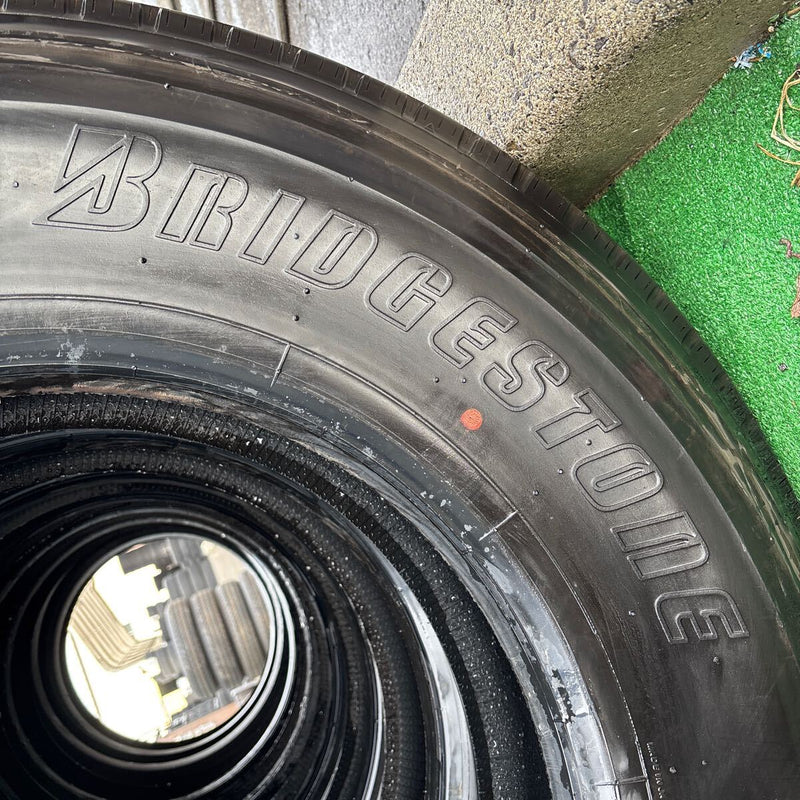 11R22.5 BRIDGESTONE R278 2023年製 中古地山　たて溝　8本セット：180000円