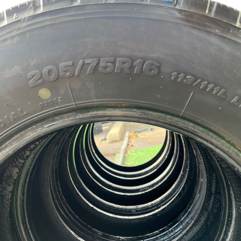 205/75R16 BRIDGESTONE, R205 激安美品　6本セット：26000円